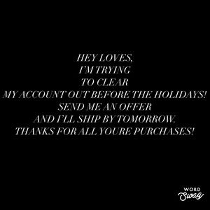 Everything available